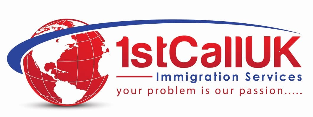 1st Call UK Immigration advisers Logo — go to homepage